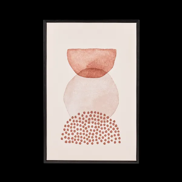 Abstract Decora O De Parede Preto, Branco, Castanho>CASA Discount
