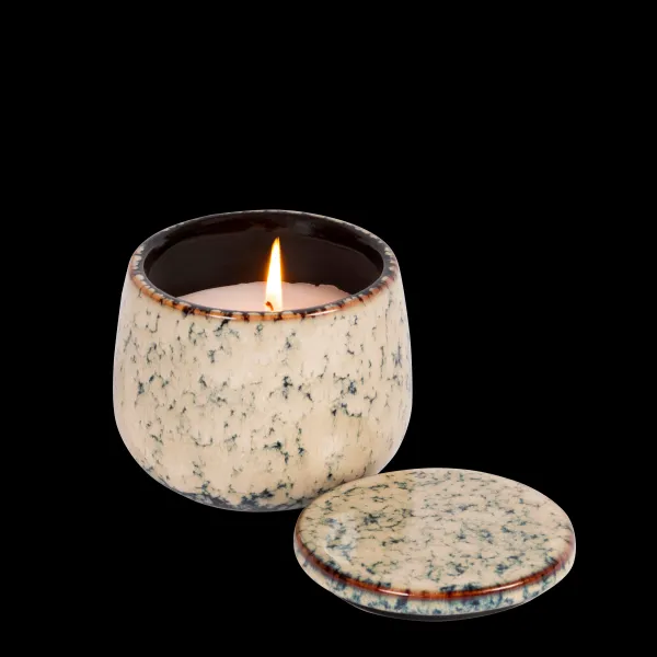 Ceramic Vela Em Pote Azul>CASA Cheap